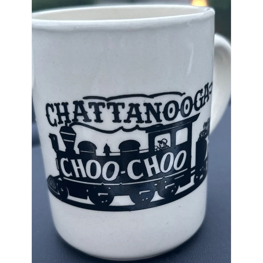 Vintage 70's Chattanooga Choo Choo Hilton Hotel Coffee Mug Railroad Train